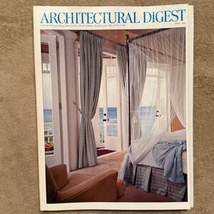 Architectural Digest April 2001 Magazine Interior Design Architecture Vintage